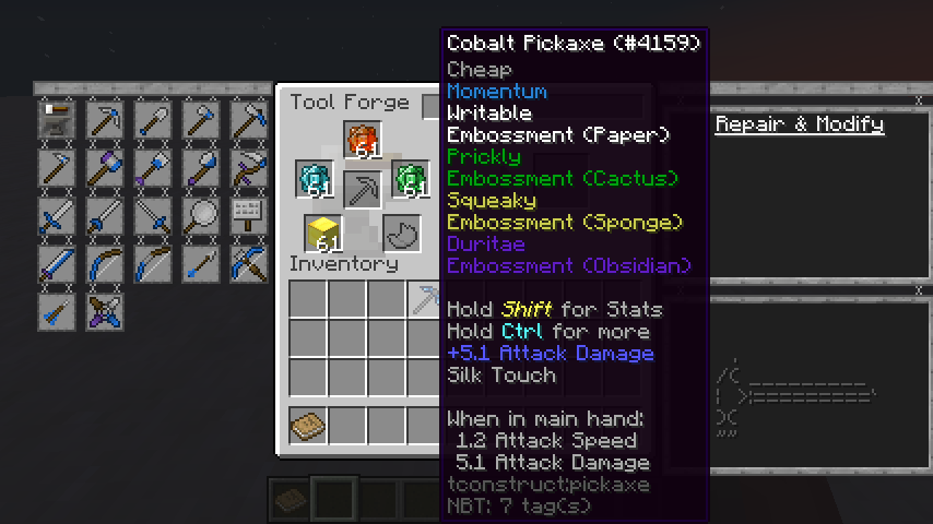 Tinkers' Modifier Modifier