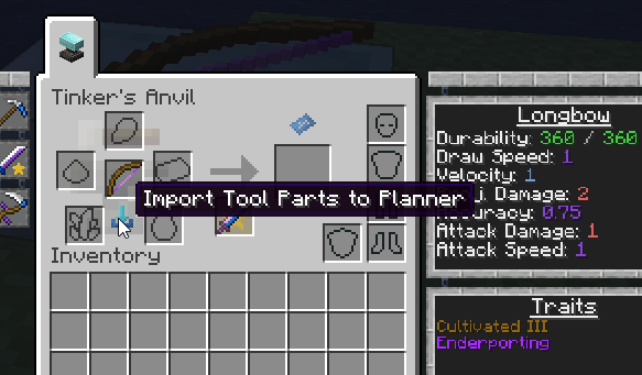 Tinker's Planner