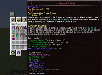 T.O Tweaks - Iron's Spells Add-on
