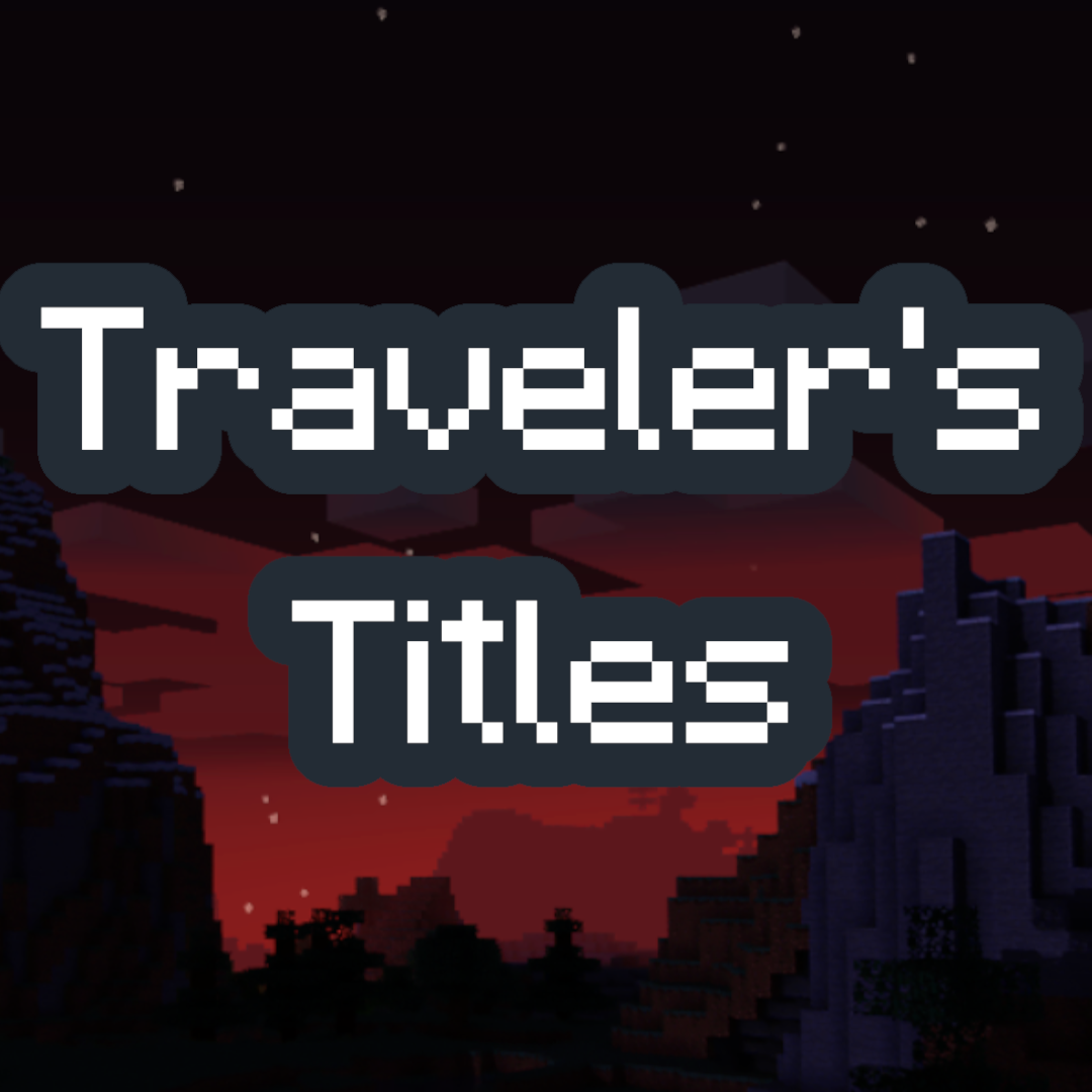 Traveler's Titles (Fabric)