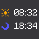Tunly's Simple Ingame Clock