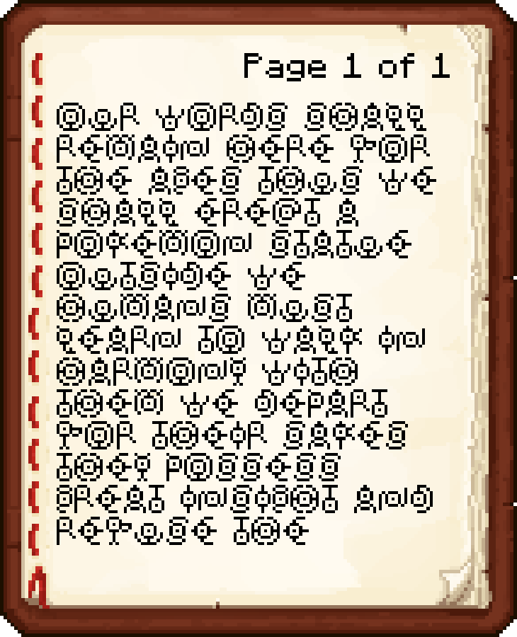 Unown Font