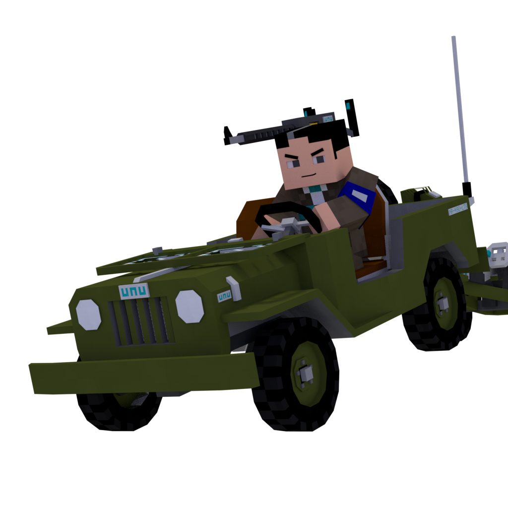 UNU Military Vehicles [MTS/IV] [IR] (jeep truck trains)