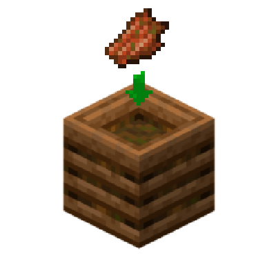 Upcycle! (Compost Rotten Flesh!)