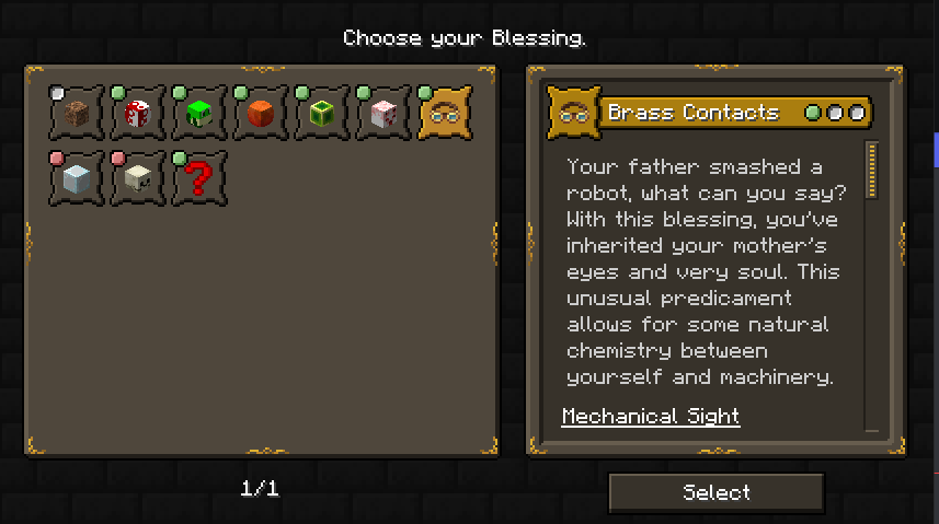 Valor's Origins, blessings and classes
