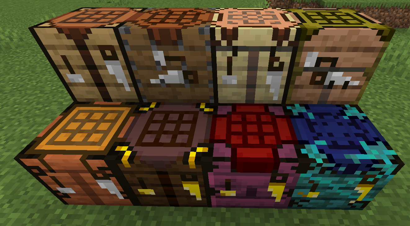 Variant Crafting Tables