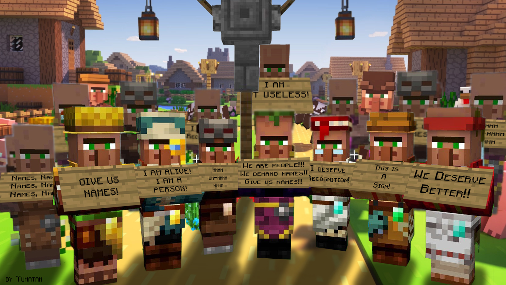 Villager Names (Fabric)