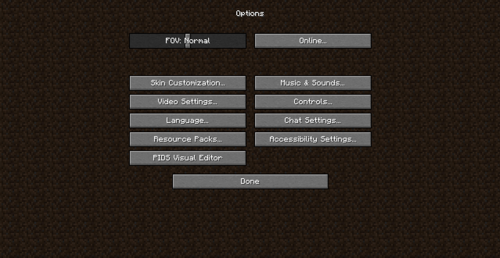 Visual PIDS Editor