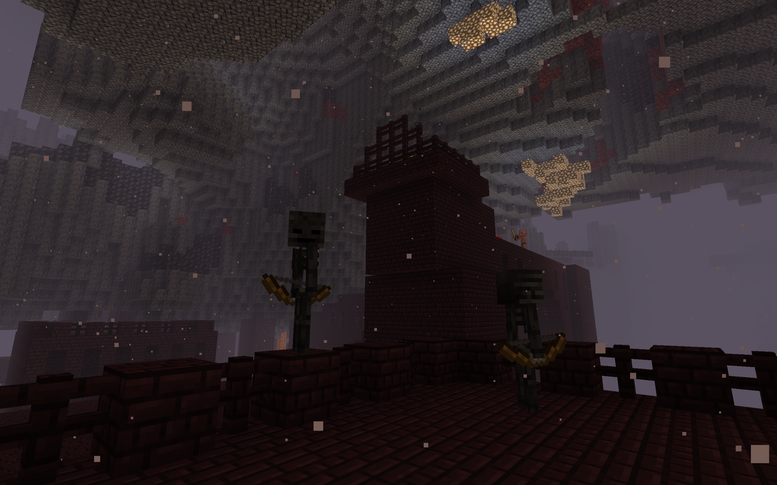 Wither Skeleton Archers in Fortresses