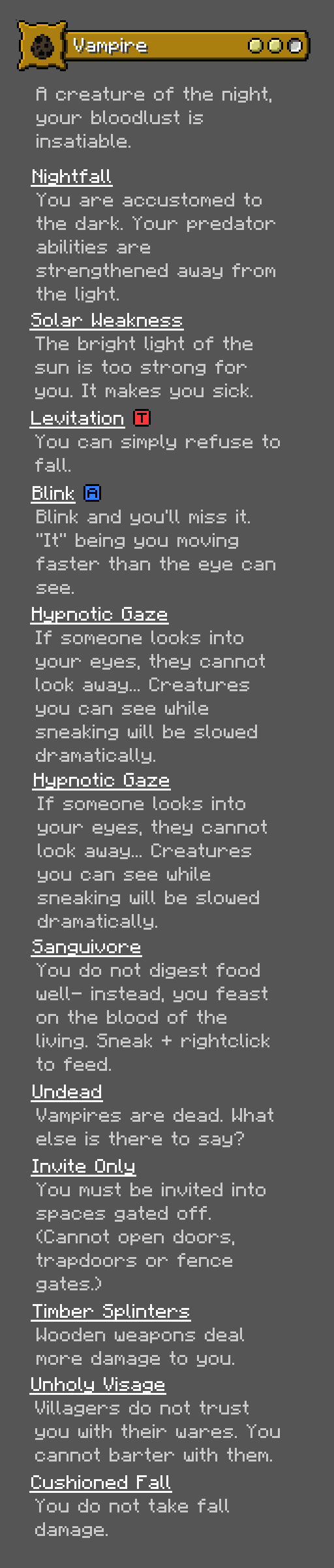 Yet Another Vampire Origin