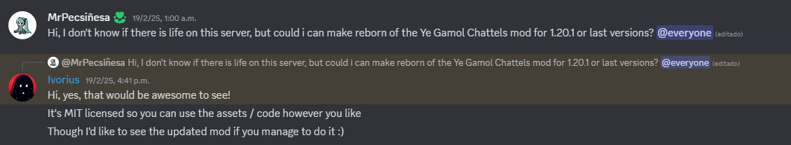 Ye Gamol Chattels Reborn